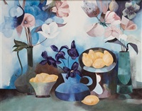 Limones y flores