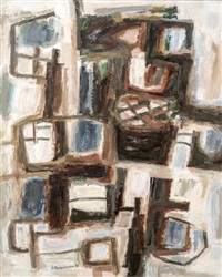 Composition abstraite, 1981, 1981