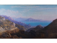 An extensive view on a Mediterranean coast,... An extensive view on a Mediterranean coast,...