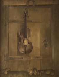 Violin Trompe L'oeil, 1977