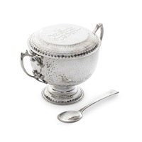 ROYAL INTEREST: a cased silver christening..., 1907