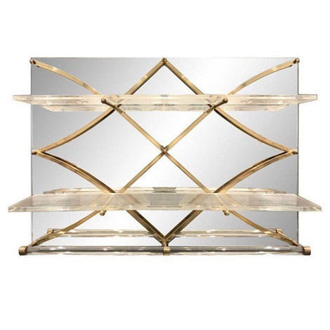 Treillage Mirrored Wall Shelf By Charles Hollis Jones On Artnet