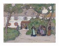 Village Gossip, 1920