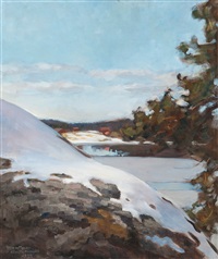 Winter landscape, 1944