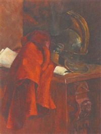 Stillleben mit Helm