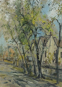 parco michelotti con figure by luigi spazzapan