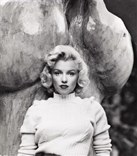 A pair of portraits of Marilyn Monroe, 1953
