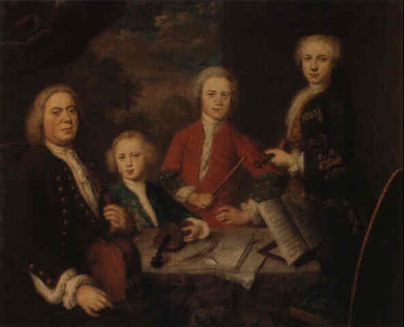 Portrait of a family of musicians family of Johan Sebastian Bach by