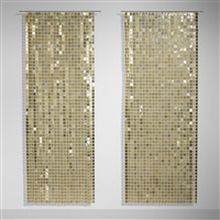 Space curtains, pair, 1975