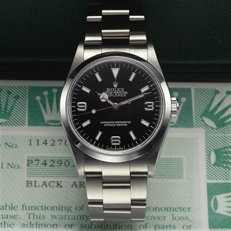 ROLEX REF. 114270 EXPLORER STEEL Rolex 