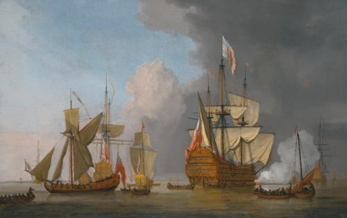 Image result for Sovereign of the Seas Willem Van de Velde