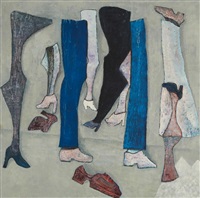 Paseantes en la Calle, 1983–1984