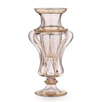 Lobmeyr, Aesthetic Period Glass Vase with..., 1890