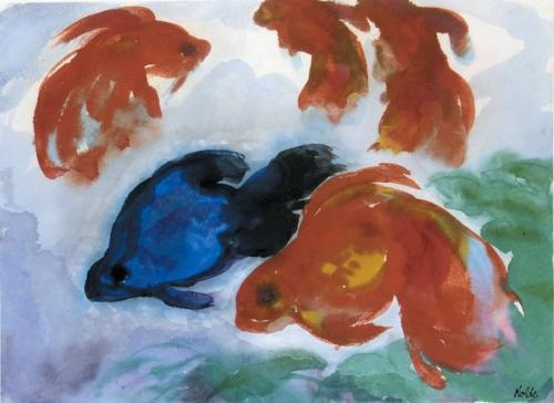 Exotische Fische Exotic Fish By Emil Nolde On Artnet