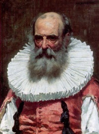 Portrait of a gentleman in historical costume Portrait of a gentleman in historical costume