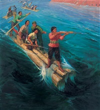 大渡河上娘子军 (The women fighters on Dadu river), 1974