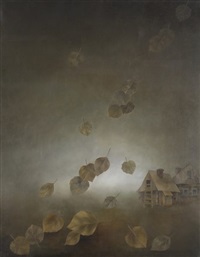 Paysages aux feuilles mortes