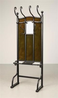 A coat-stand (“Wandkleiderstock”), cf model..., 1904