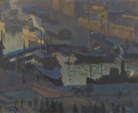 The Old Market Hall (Vironallas and..., 1918
