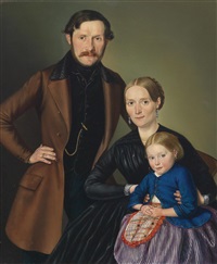 Familienportrait, 1849