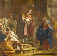 the presentation in the temple by giovanni battista crosato