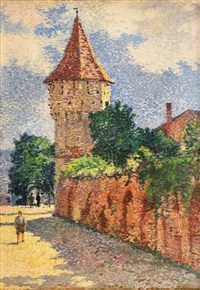 După-amiază de vară în Sibiu (Turnul Dulgherilor)