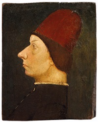 Portrait of a man in profile