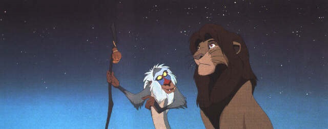 The Lion King Simba And Rafiki By Walt Disney Studios On Artnet