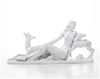 Scultura raffigurante fanciulla..., 1901–2000