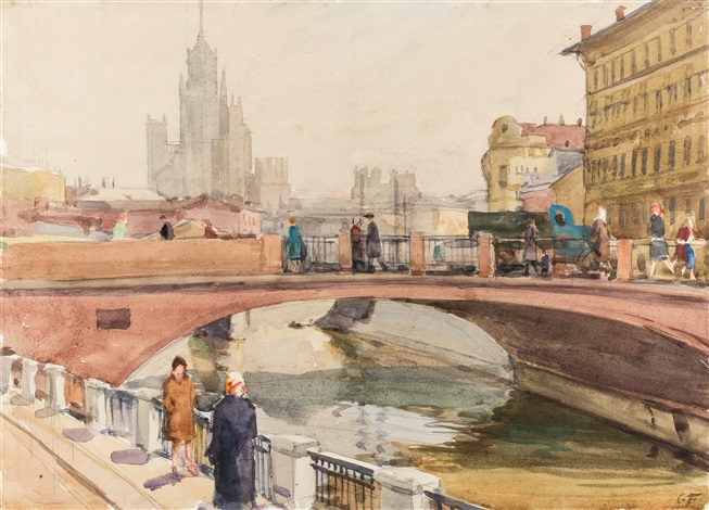 Kotelnicheskaya Embankment Building By Solomon Boim On Artnet