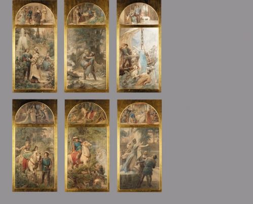 Das Marchen Van Der Wasserfee Undine Set Of 6 By Leopold Bode On Artnet