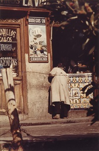 Man on the street, Camarena, Spain, 1959