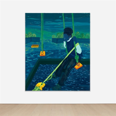 blue summer swingtime by dominic chambers