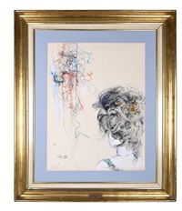 Hind, or Back of the artist's wife