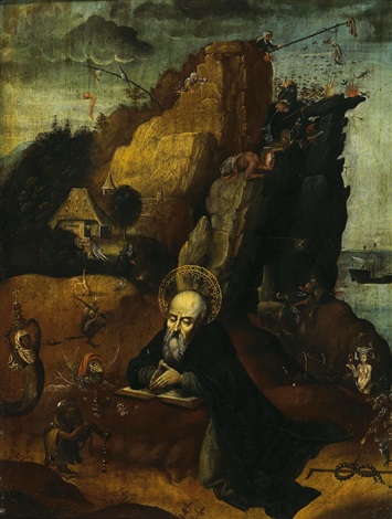 Temptation of Saint Anthony by Hieronymus Bosch on artnet