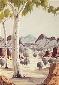 Simpson's Gap, Alice Springs, 1970