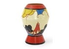 Summerhouse A Clarice Cliff Fantasque Bizarre 365 Vase By Clarice