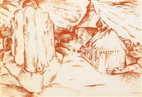 The Georgievski Sobor on Staraya Ladoga, 1966 The Georgievski Sobor on Staraya Ladoga, 1966