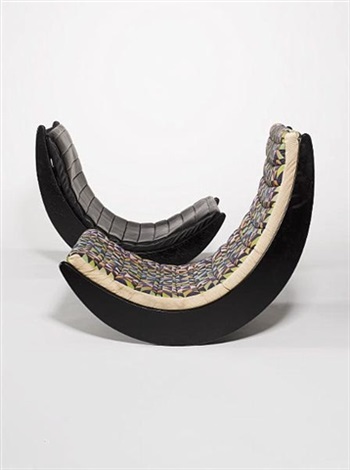 relaxer 2 rocking chair by verner panton on artnet