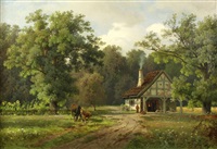 Smithery in the woods by Königsberg