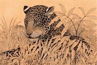 Jaguar dans les feuillages, 2006
