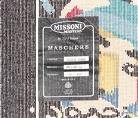 A Missoni Maschere Carpet, manufactured , 1980–1989
