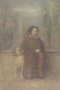 La Vielle Dame avec le chien, 1986 La Vielle Dame avec le chien, 1986