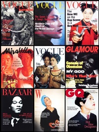 Fashion magazine covers series (9 works)