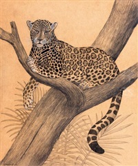 Jaguar sur une branche, 2006