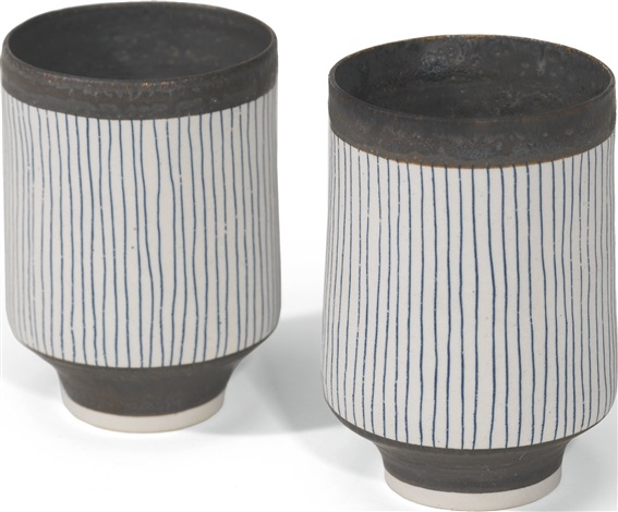 Two Small Vase Forms By Lucie Rie On Artnet