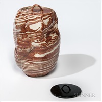 Nerikomi Studio Pottery Vessel, 1975–1999