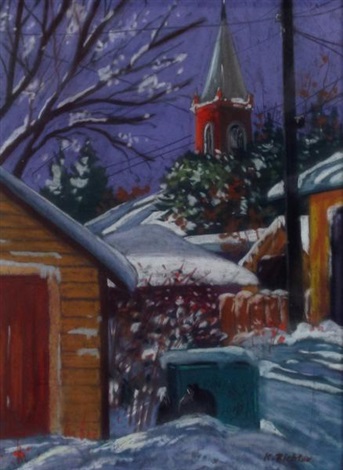 Mt Pleasant Winter By Karin Richter On Artnet