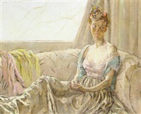 Pam at the window