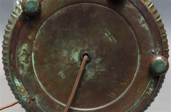 tiffany lamp bronze base